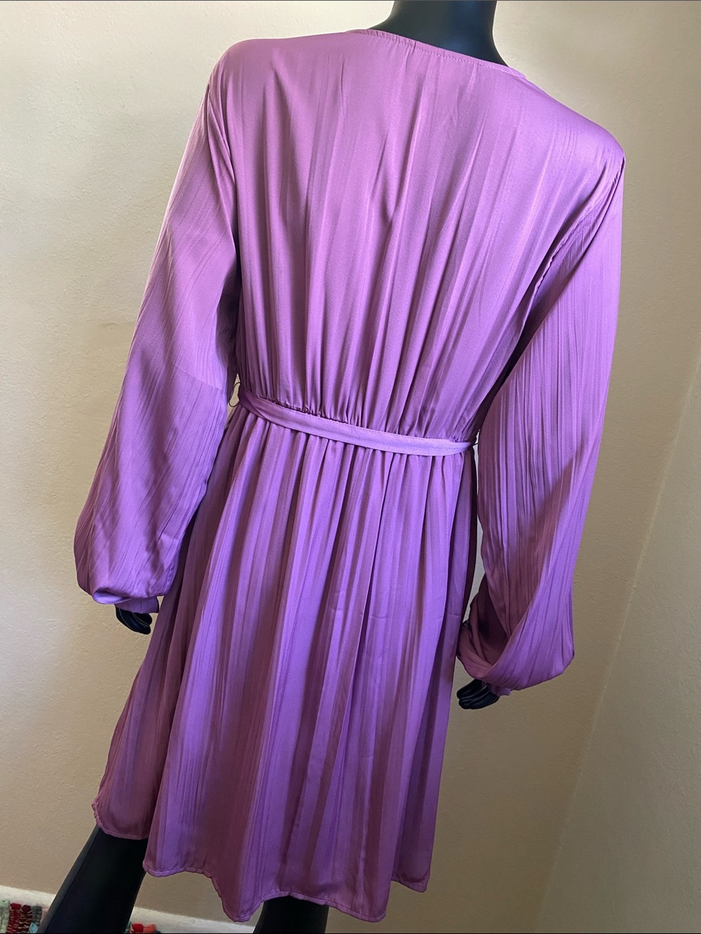 Motherhood Wrap-Front Long Sleeve Maternity Dress NWoTs - Picture 7 of 12